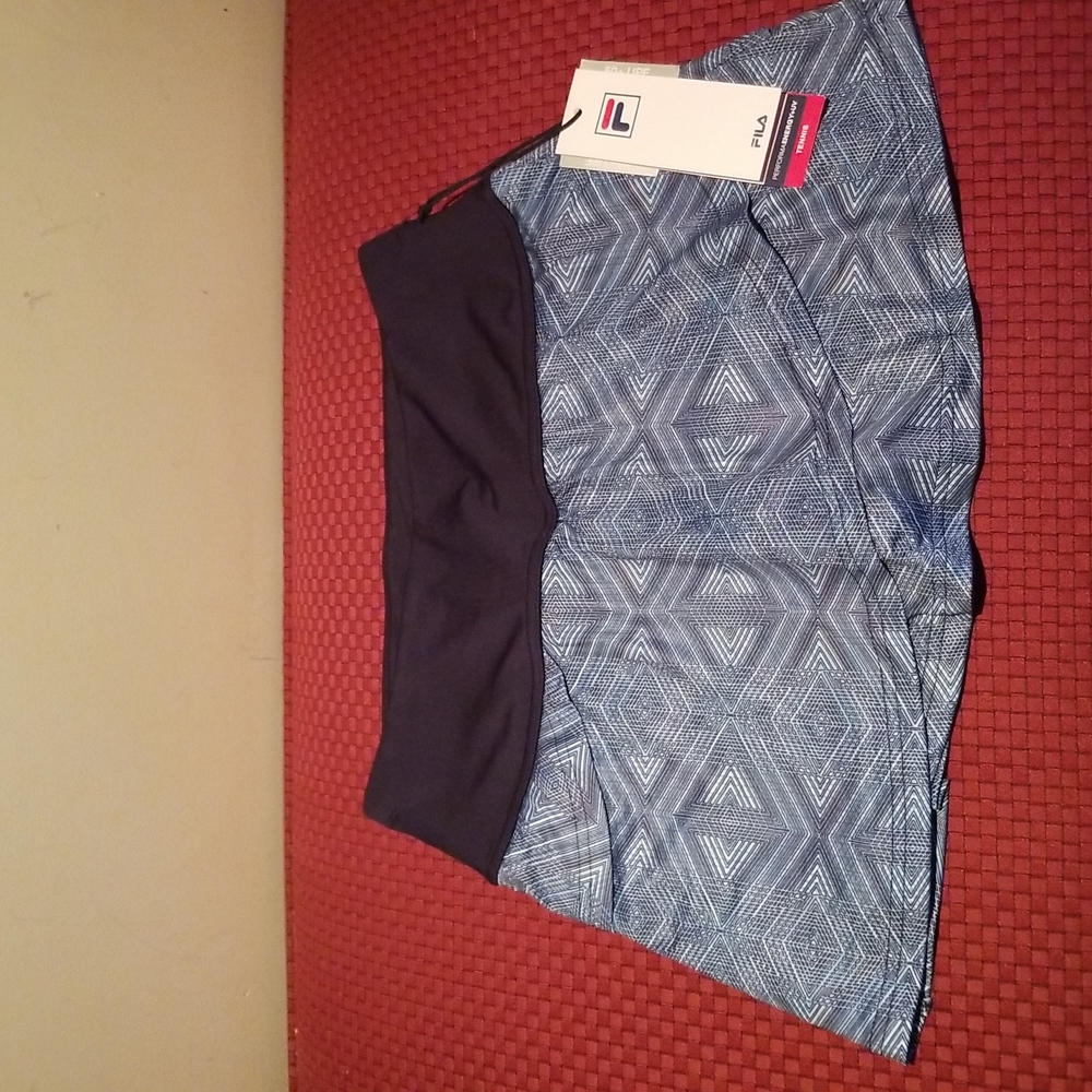 Fila Performance Energy 50+ UPF Tennis Golf Pickleball Sports Skirt Skort